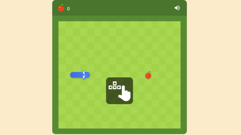the snake game